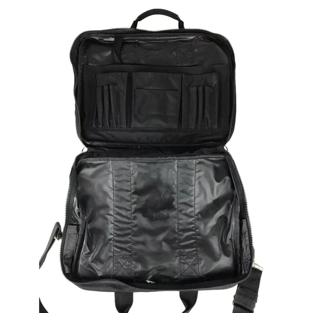 High‎ Sierra Unisex Black Miller Racing Detachable Adjustable Strap Document Bag